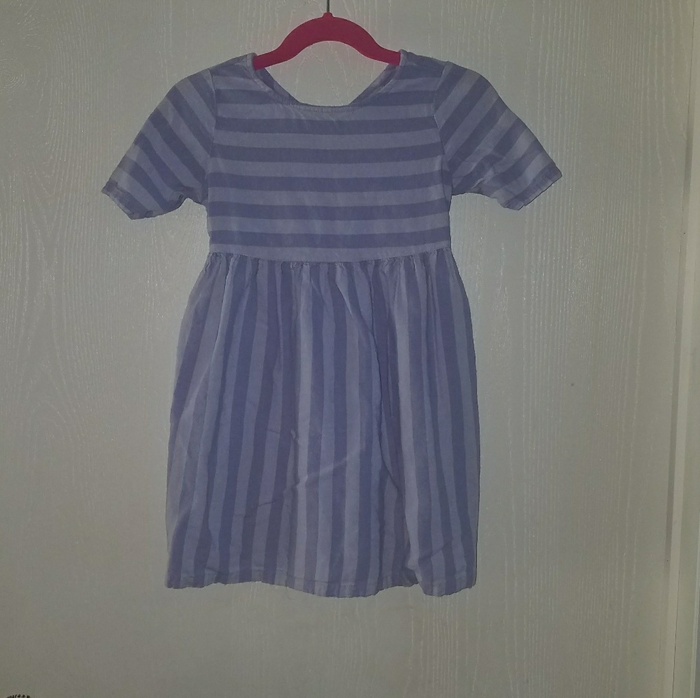 Purple woven dress